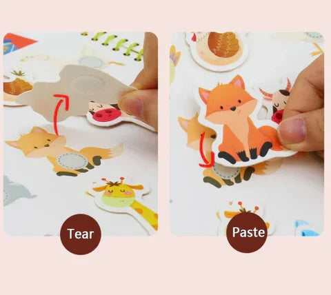 Montessori Learning Busy Book for Kids