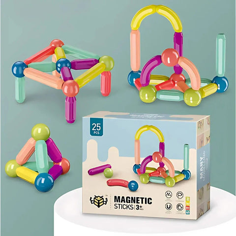 'Magnetic Building Blocks Educational Toy