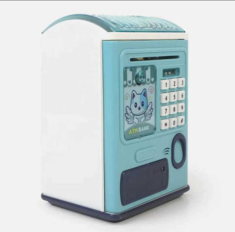 'Money Box for Kids,Piggy Bank, Electronic ATM Machine