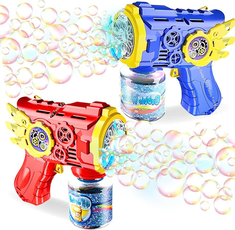 Flying Armor Bazooka Bubble Gun for Kids