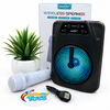 '''Portable Wireless Speaker with Lights 4 Inch Big Size