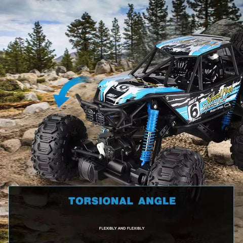 Rock Crawler RC Metal Remote Control Car for Kids With Smoke Effect