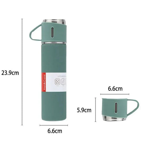 ''Stainless Steel Hot &Cool Vacuum Thermal Flask Set