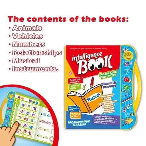 'E Book for Kids Early Education Educational Toys | Intelligence Book for Kids