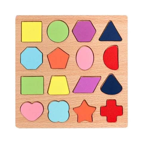 Wooden Puzzles for Kids | Capital ABC ,123,Shapes Board