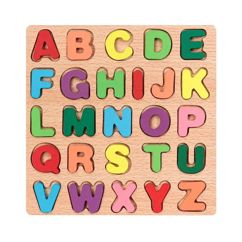Wooden Puzzles for Kids | Capital ABC ,123,Shapes Board