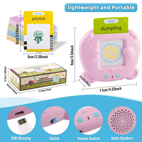 'Talking Flash Cards for Kids – 224 Educational Words