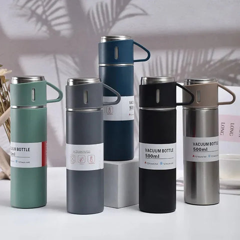 ''Stainless Steel Hot &Cool Vacuum Thermal Flask Set