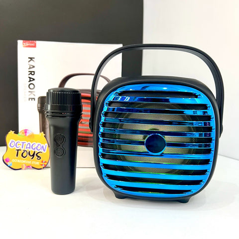 '''Party Stereo Portable Karaoke With Wireless Microphones 4 Inch