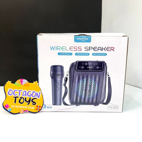 '''Wireless GTS Bluetooth Speaker with Microphone Chargeable