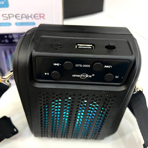 '''Wireless GTS Bluetooth Speaker with Microphone Chargeable