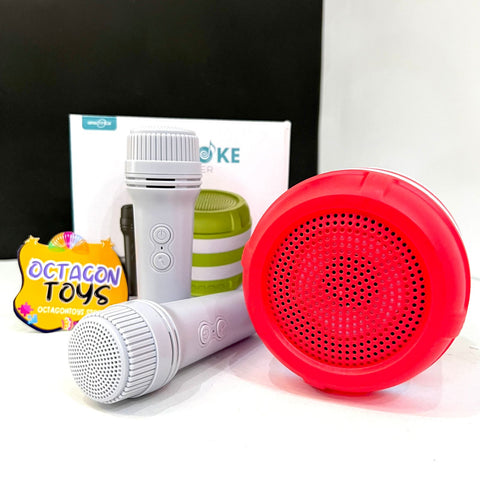 '''Wireless Bluetooth Karaoke Speaker System With Double Mic