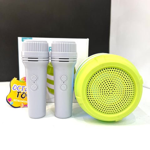 '''Wireless Bluetooth Karaoke Speaker System With Double Mic