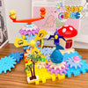 Dinosaur Gear Building Set – 37 Pcs Electric Rotating Toy
