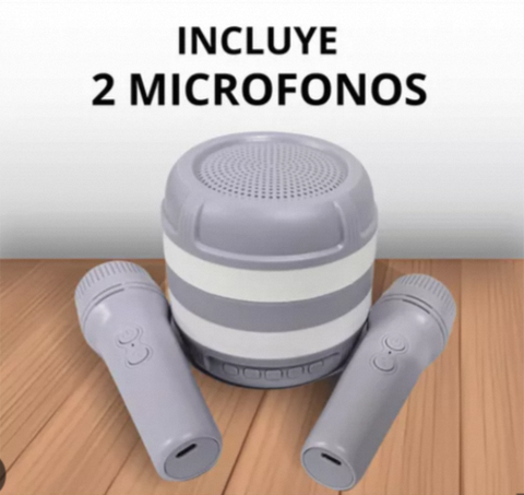 '''Wireless Bluetooth Karaoke Speaker System With Double Mic