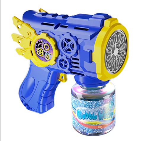 Flying Armor Bazooka Bubble Gun for Kids