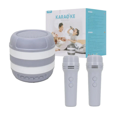 '''Wireless Bluetooth Karaoke Speaker System With Double Mic