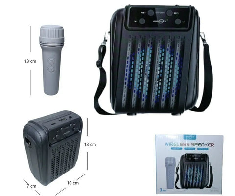 '''Wireless GTS Bluetooth Speaker with Microphone Chargeable