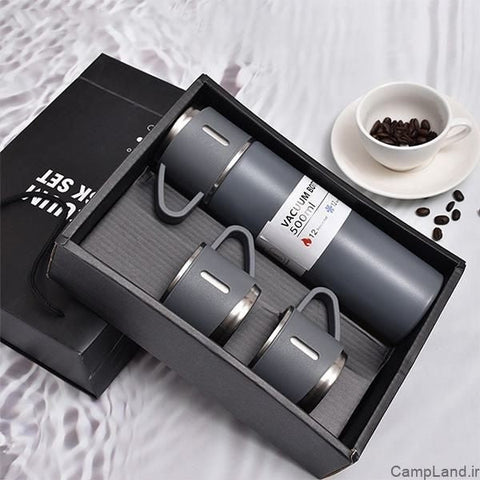 ''Stainless Steel Hot &Cool Vacuum Thermal Flask Set