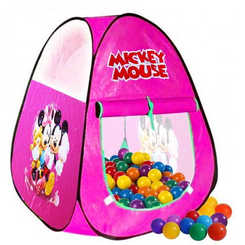 Tent House For Kids Pop Up Play Tent House Pretend Play Kids With 30 Balls