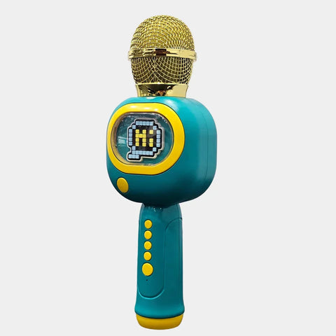 ''Smart Singer Mic Phone with Bluetooth – Wireless Karaoke Fun for Kids